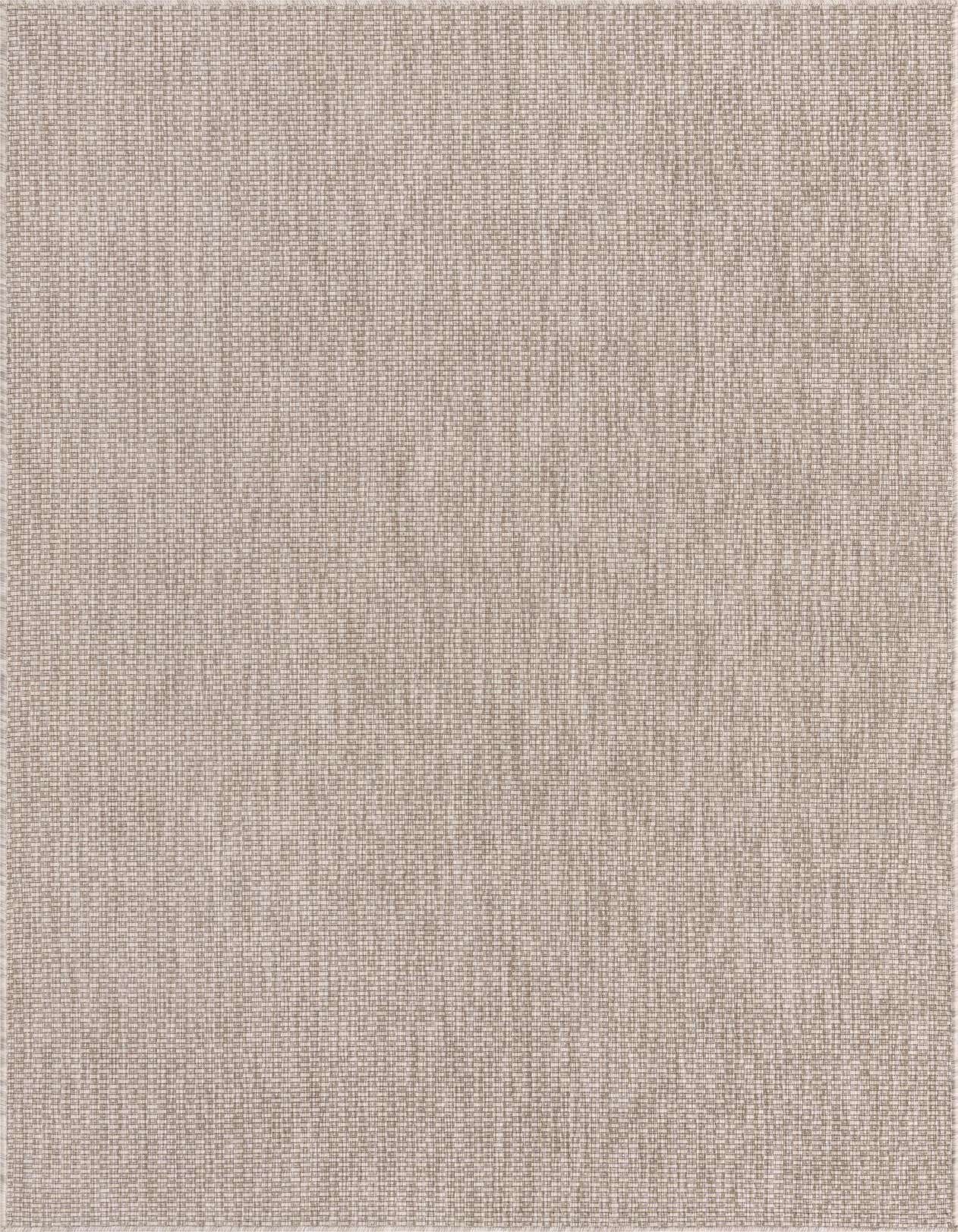 5' 3 x 8' Easy-Clean Solid Indoor / Outdoor Rug