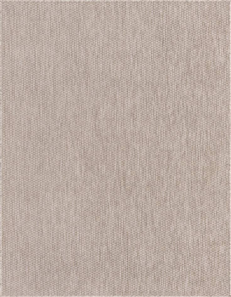 Detail image of 5' 3 x 8' Easy-Clean Solid Indoor / Outdoor Rug