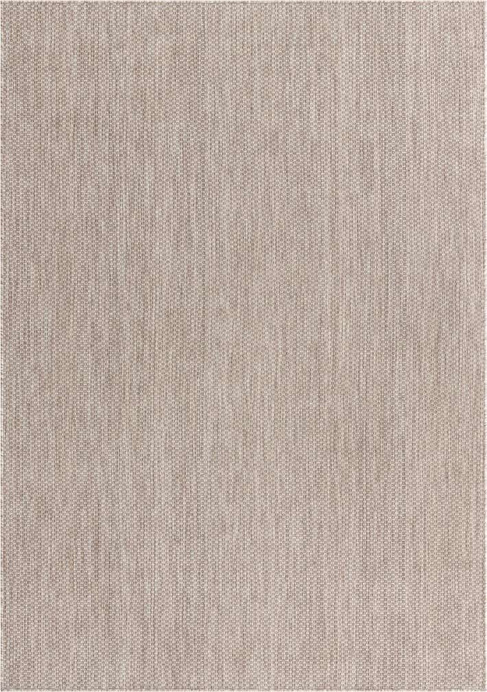 7' x 10' Easy-Clean Solid Indoor / Outdoor Rug