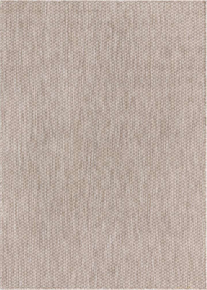 4' x 6' Easy-Clean Solid Indoor / Outdoor Rug