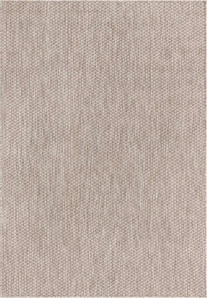 4' x 6' Easy-Clean Solid Indoor / Outdoor Rug