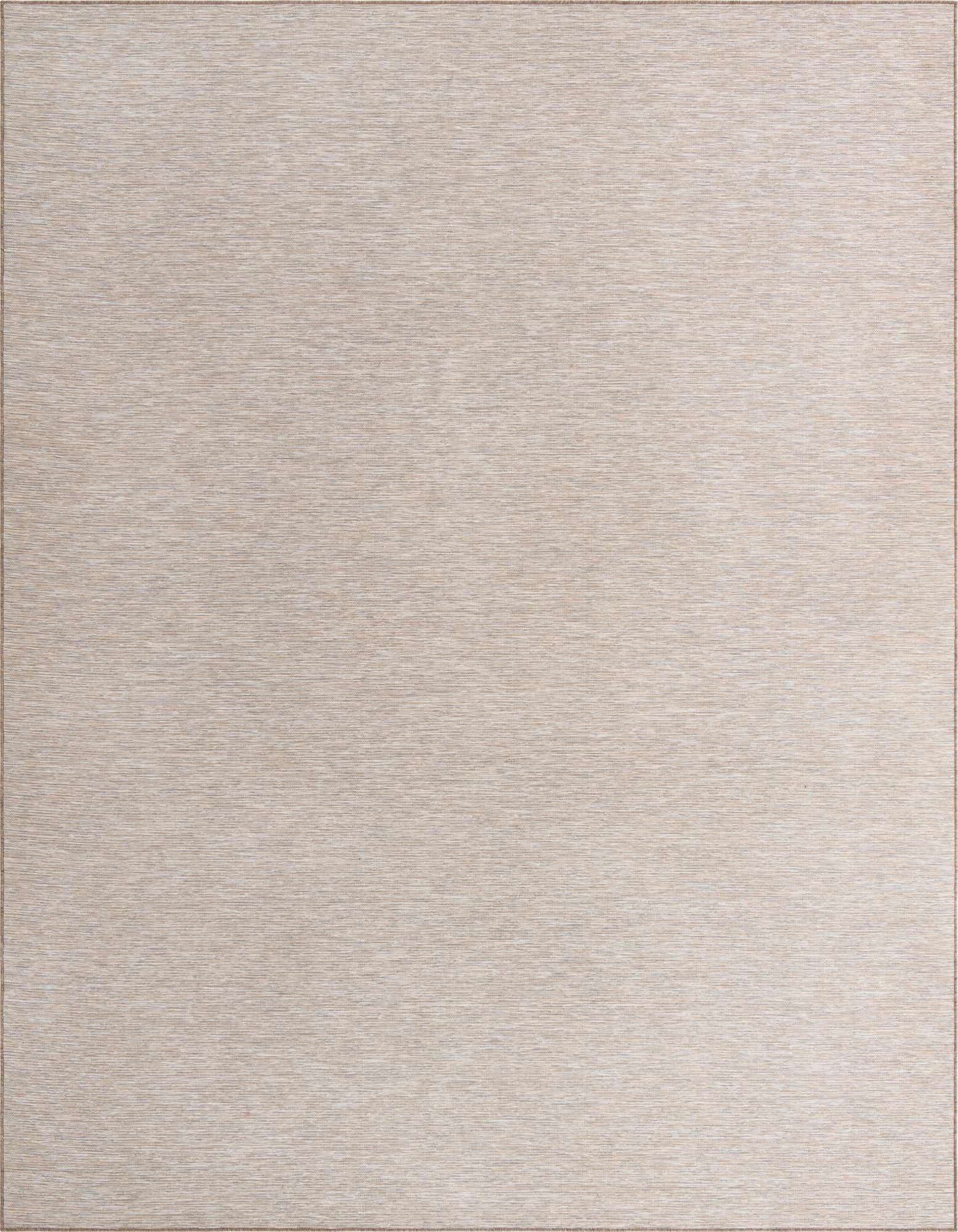 9' 4 x 12' Easy-Clean Solid Indoor / Outdoor Rug