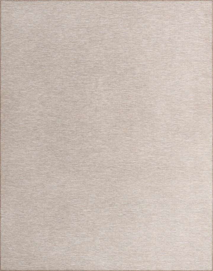 9' 4 x 12' Easy-Clean Solid Indoor / Outdoor Rug