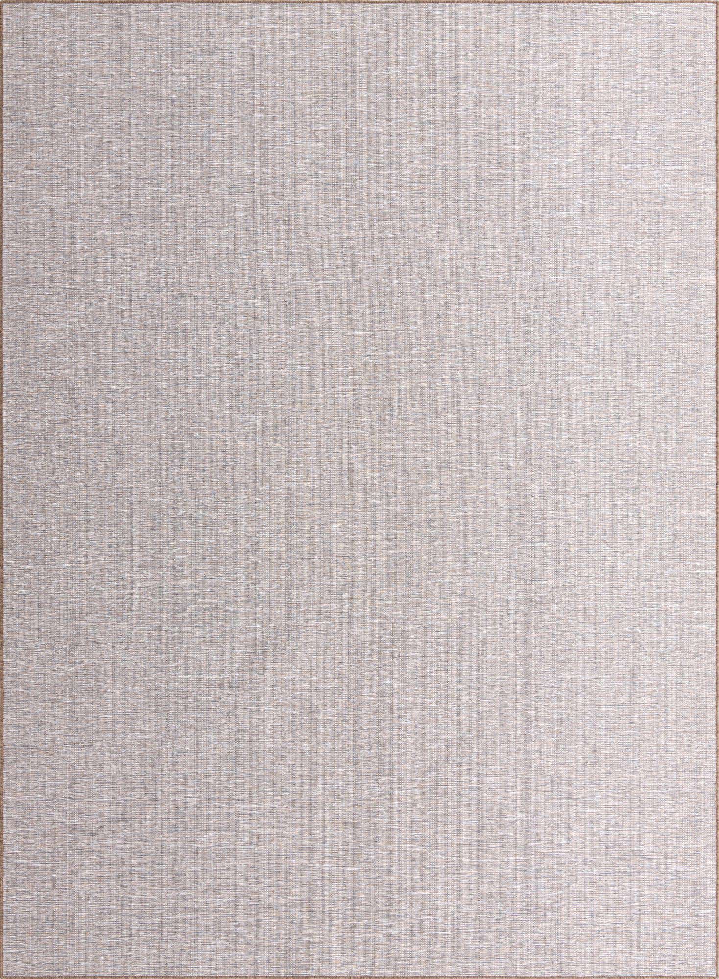 8' 4 x 11' 4 Easy-Clean Solid Indoor / Outdoor Rug