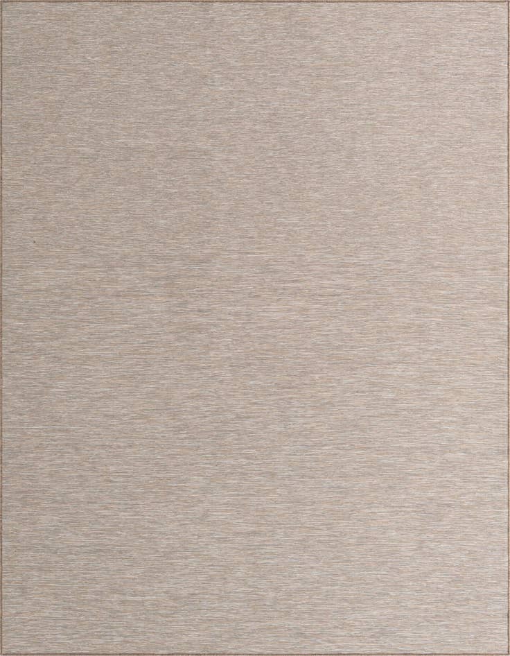 Detail image of 7' 5 x 10' Easy-Clean Solid Indoor / Outdoor Rug