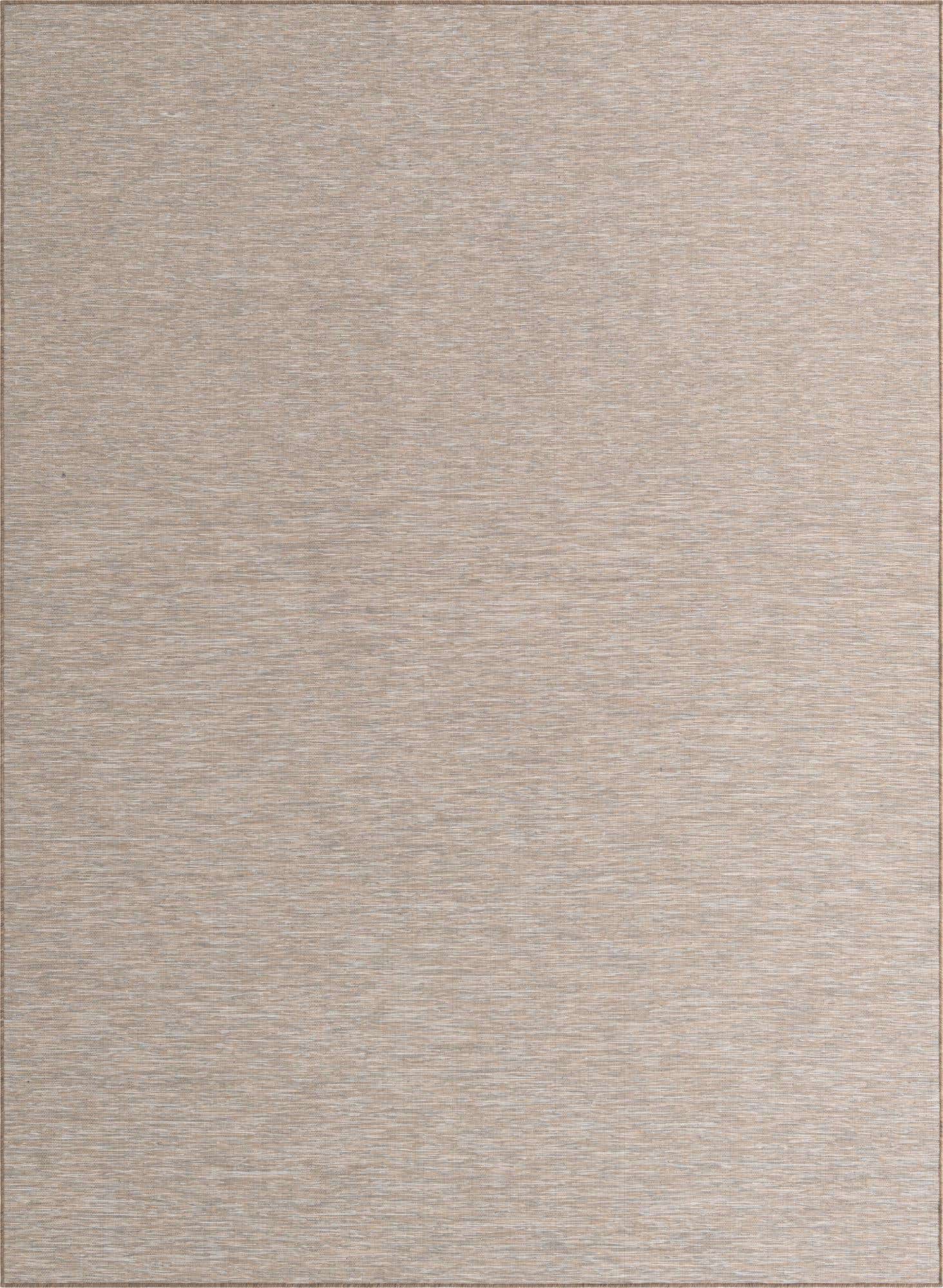 7' 5 x 10' Easy-Clean Solid Indoor / Outdoor Rug