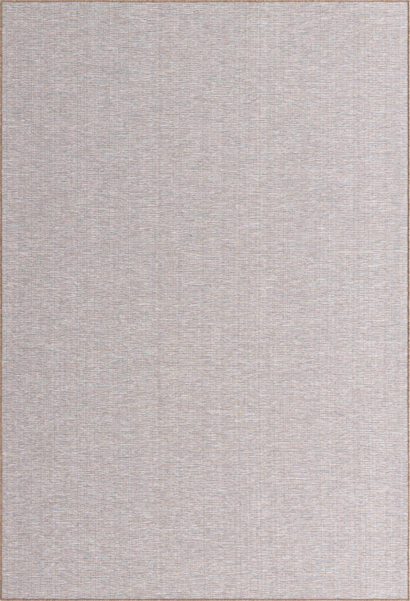 6' 3 x 9' Easy-Clean Solid Indoor / Outdoor Rug