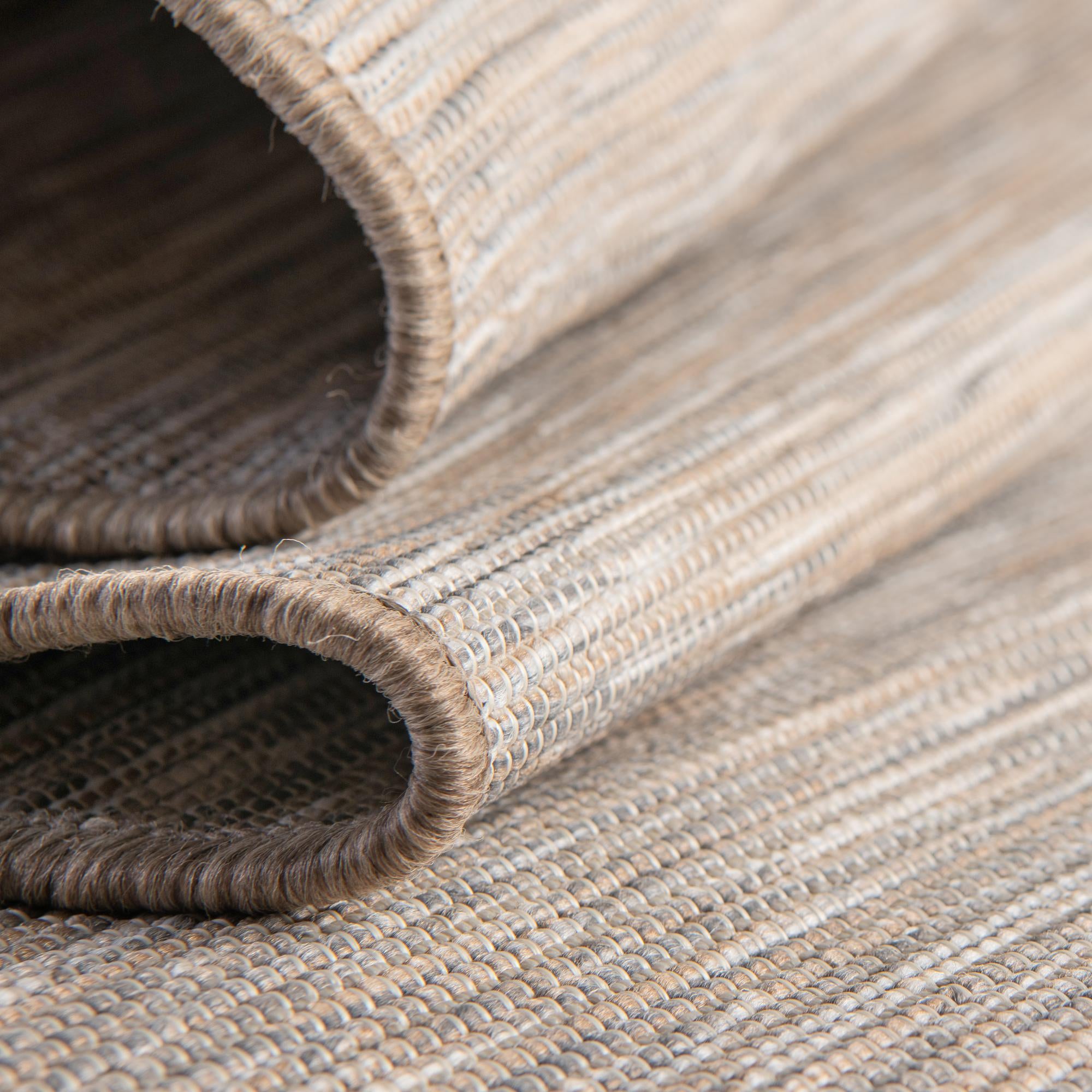 9' 4 x 12' Easy-Clean Solid Indoor / Outdoor Rug