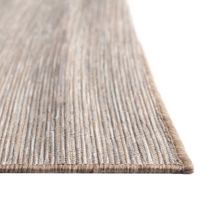 Detail image of 5' 3 x 8' Easy-Clean Solid Indoor / Outdoor Rug