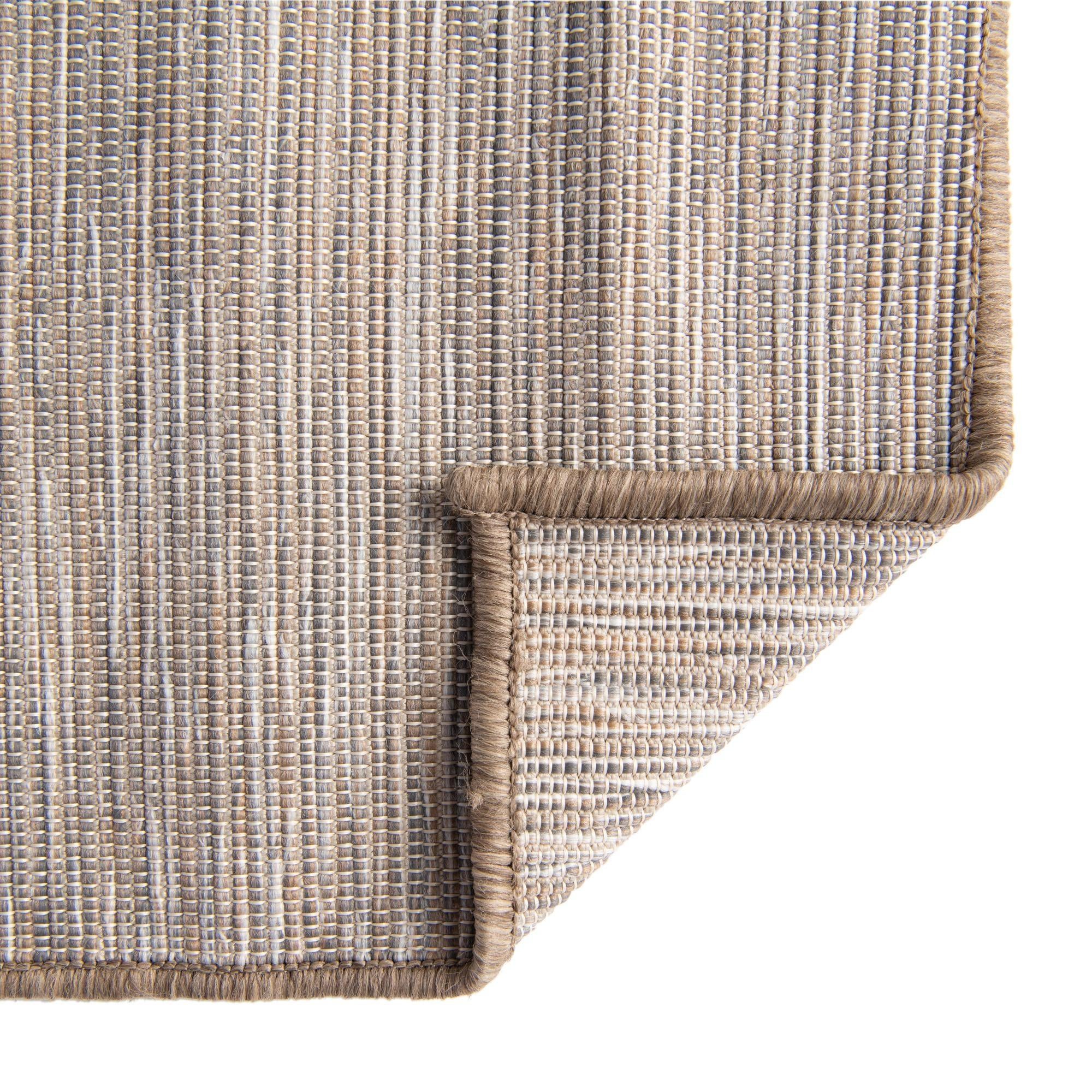 9' 4 x 12' Easy-Clean Solid Indoor / Outdoor Rug