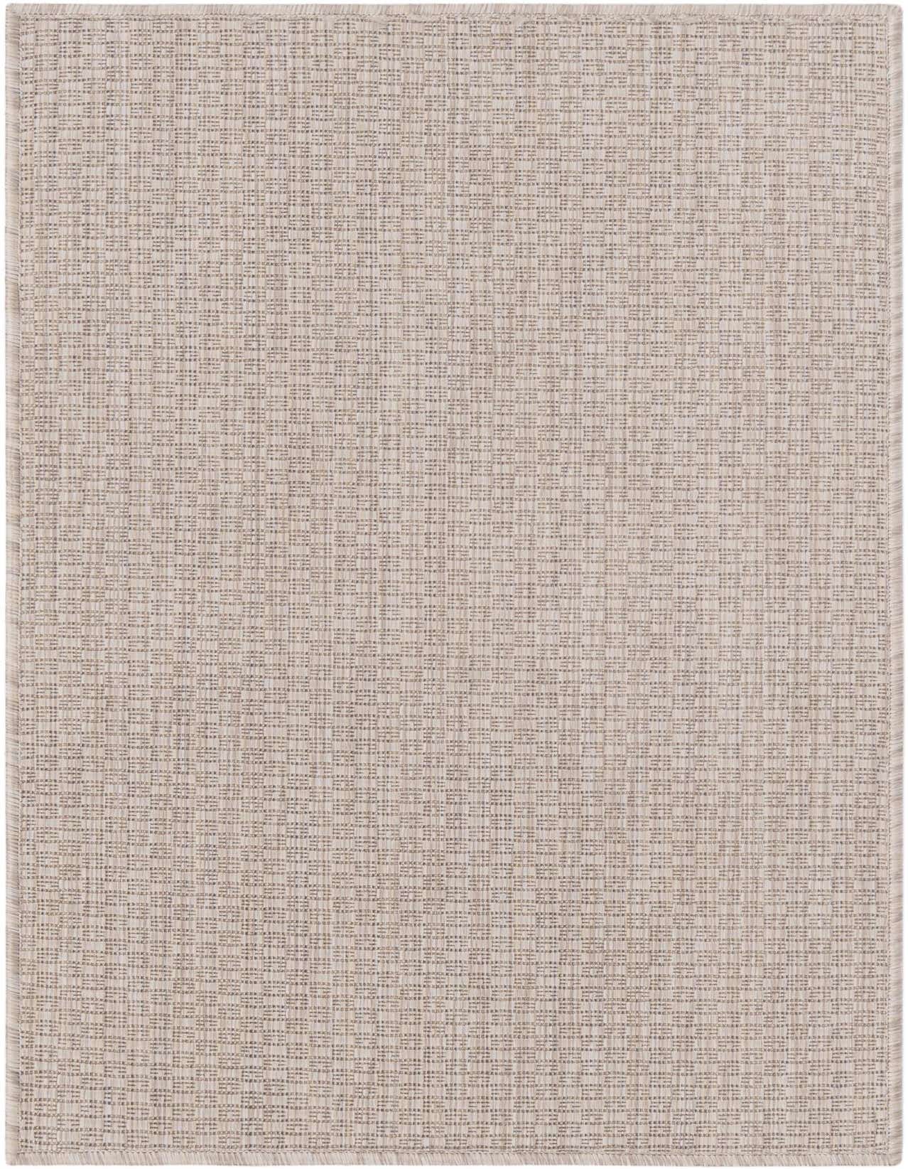 2' x 3' 1 Easy-Clean Solid Indoor / Outdoor Rug