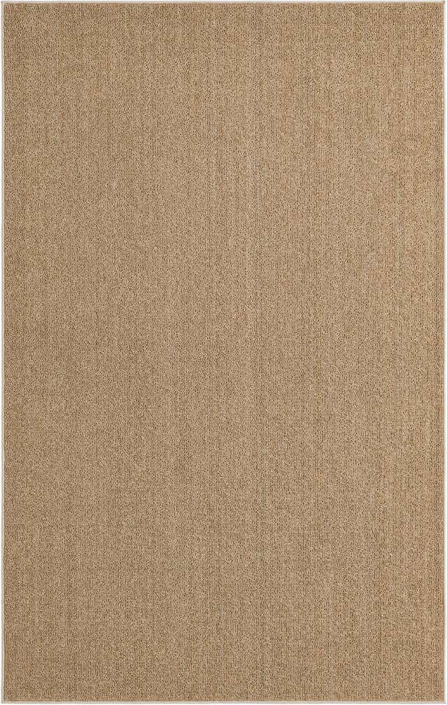 5' 3 x 8' Easy-Clean Solid Indoor / Outdoor Rug