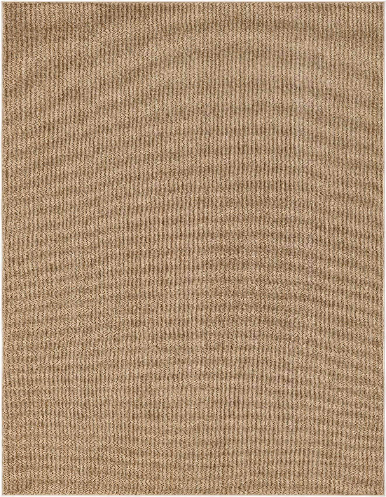 6' 1 x 9' Easy-Clean Solid Indoor / Outdoor Rug
