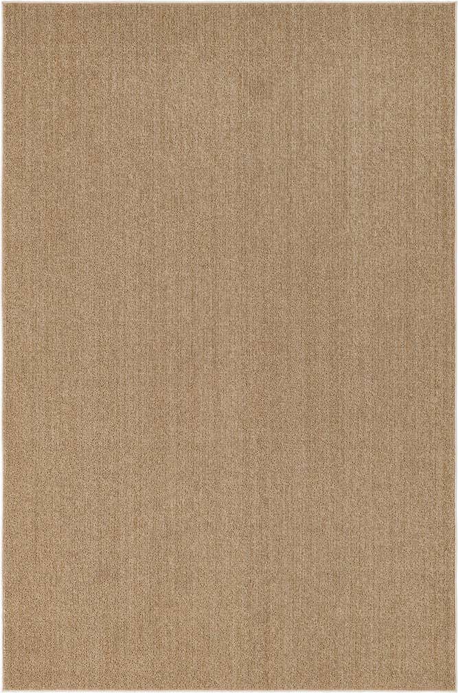 6' 1 x 9' Easy-Clean Solid Indoor / Outdoor Rug