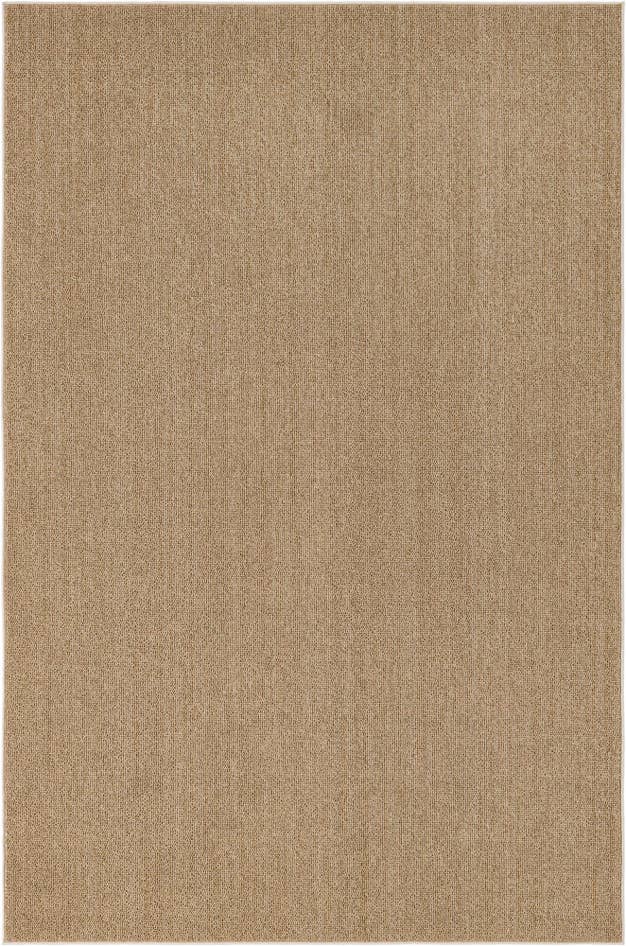 Detail image of 6' 1 x 9' Easy-Clean Solid Indoor / Outdoor Rug