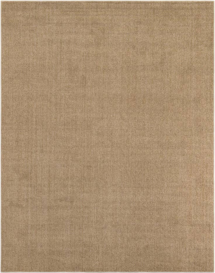 Detail image of 7' 10 x 10' Easy-Clean Solid Indoor / Outdoor Rug