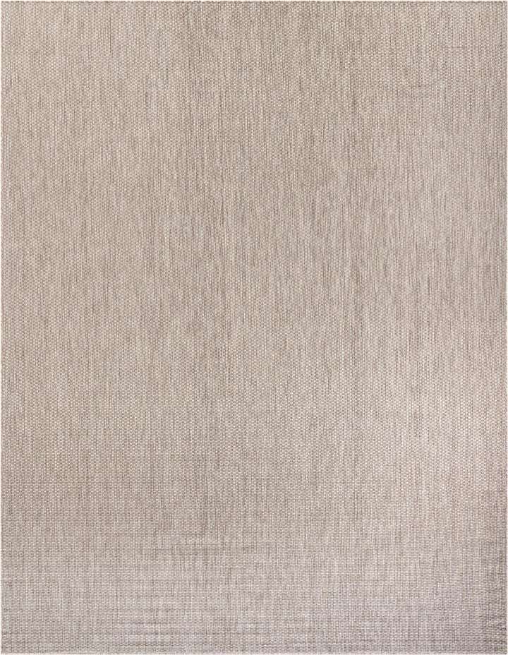 10' x 13' 1 Easy-Clean Solid Indoor / Outdoor Rug