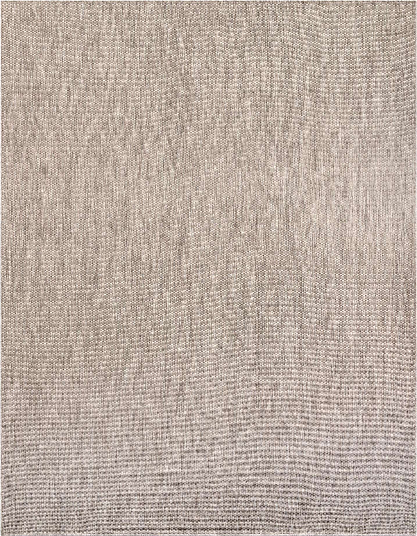 10' x 14' 1 Easy-Clean Solid Indoor / Outdoor Rug