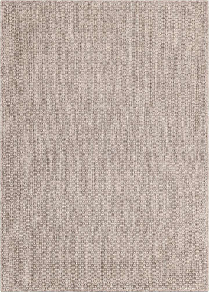 3' 1 x 5' 3 Easy-Clean Solid Indoor / Outdoor Rug