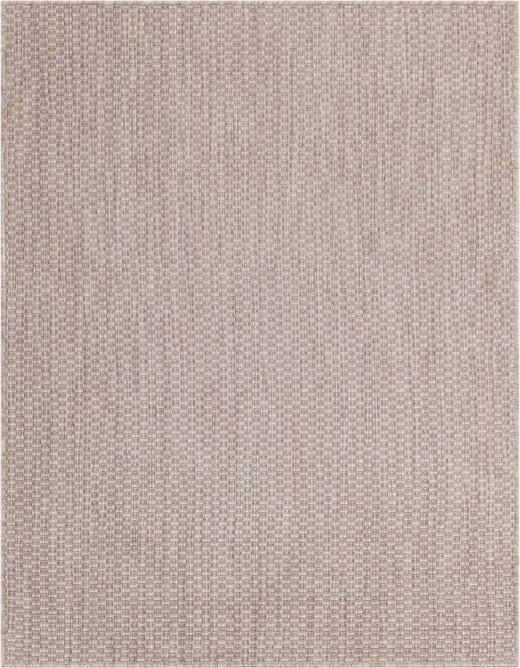 Detail image of 3' 1 x 5' 3 Easy-Clean Solid Indoor / Outdoor Rug