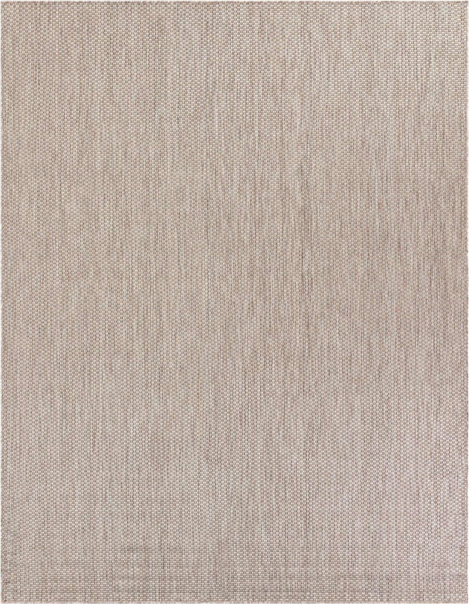 7' 10 x 10' Easy-Clean Solid Indoor / Outdoor Rug