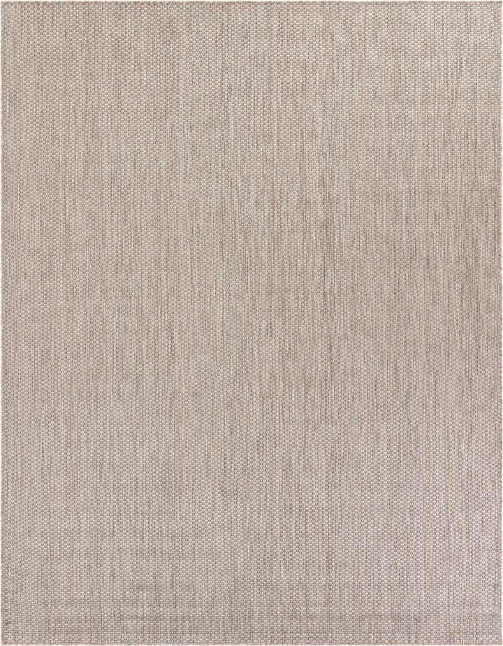7' 10 x 10' Easy-Clean Solid Indoor / Outdoor Rug