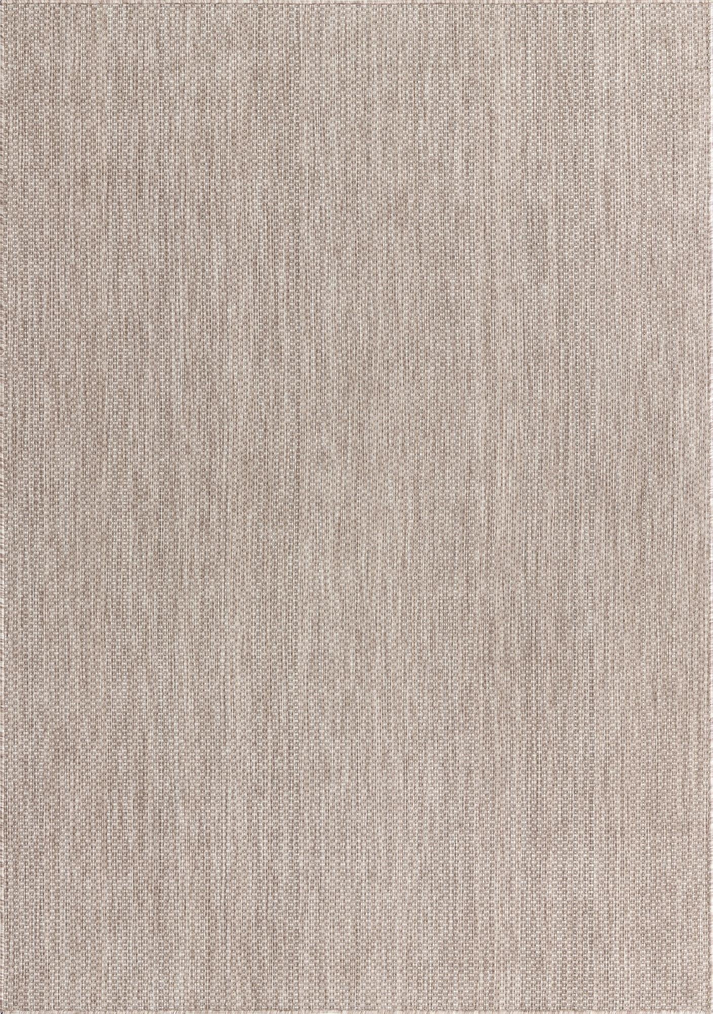 7' x 10'  Washable Solid Indoor / Outdoor Rug