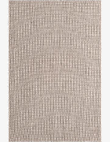 6' x 9' Easy-Clean Solid Indoor / Outdoor Rug