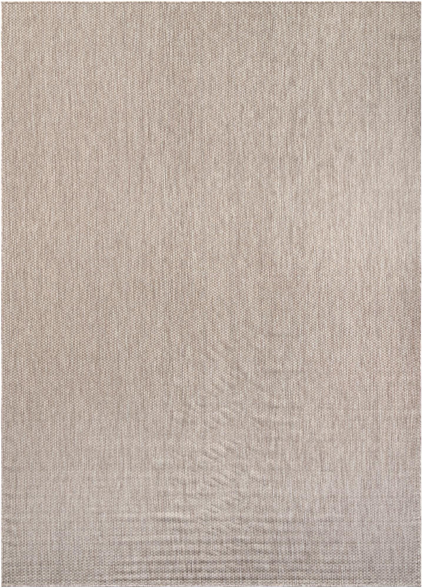 10' x 14' 1  Washable Solid Indoor / Outdoor Rug