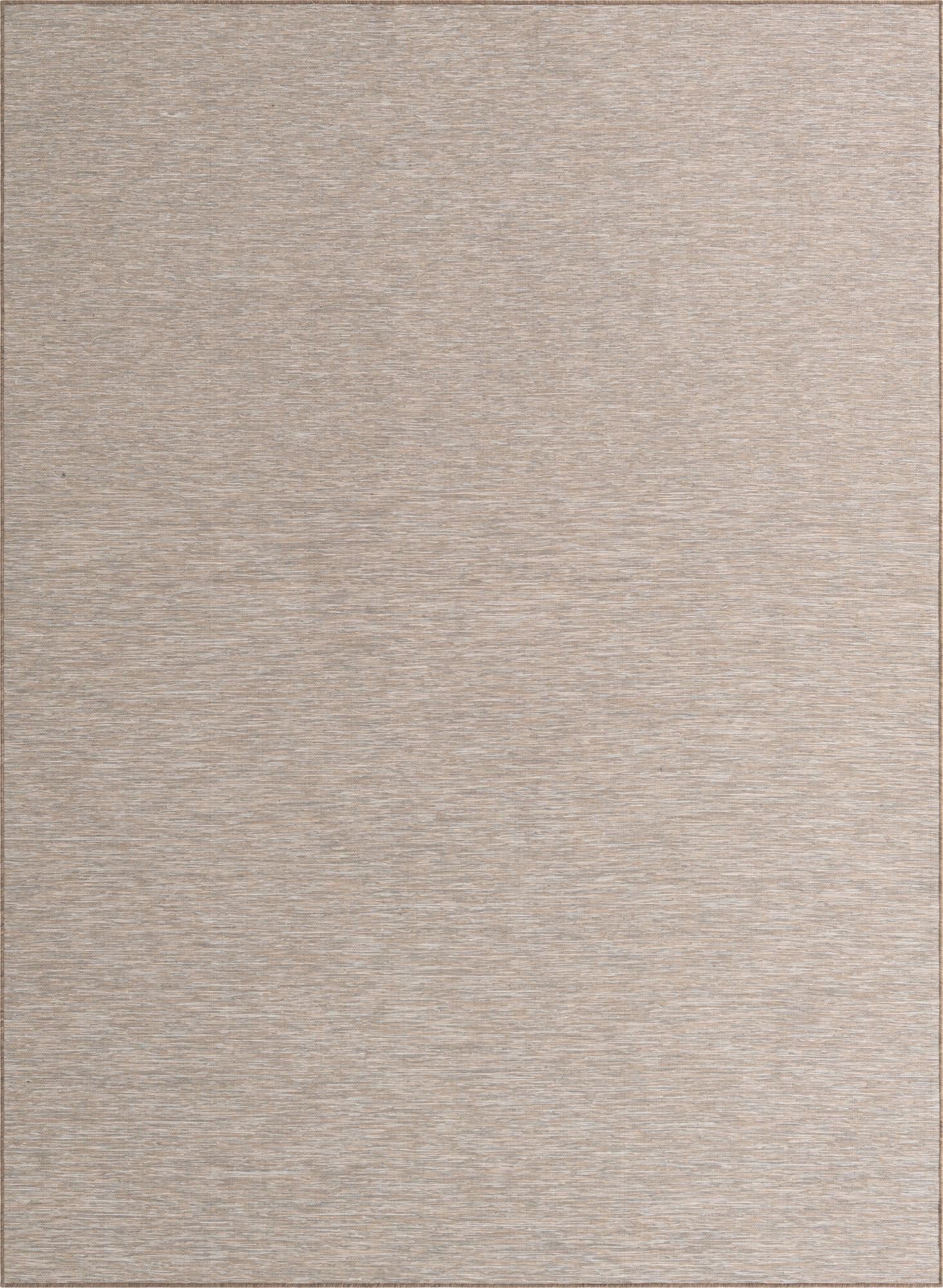 7' 5 x 10'  Washable Solid Indoor / Outdoor Rug