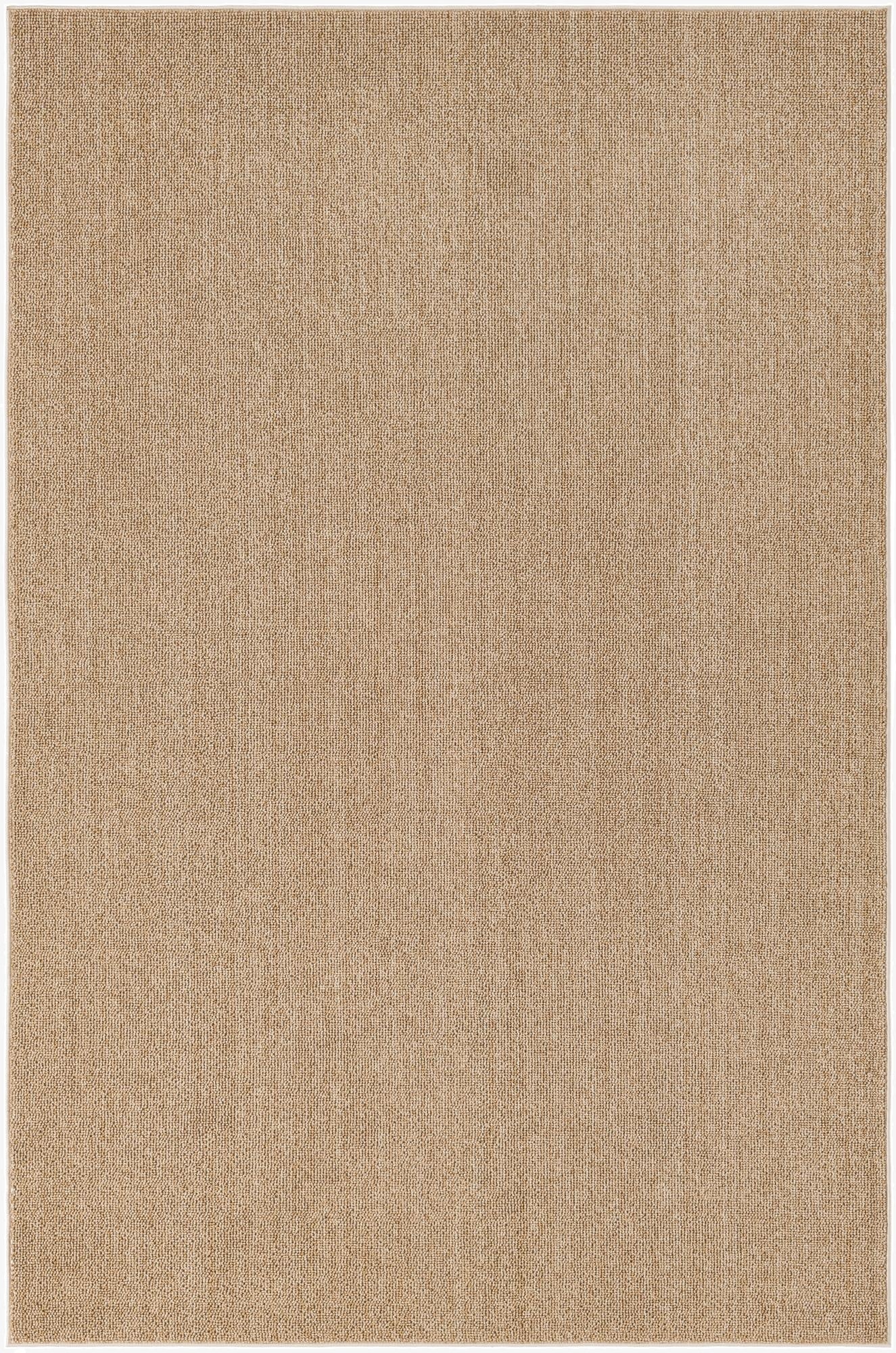6' 1 x 9'  Washable Solid Indoor / Outdoor Rug