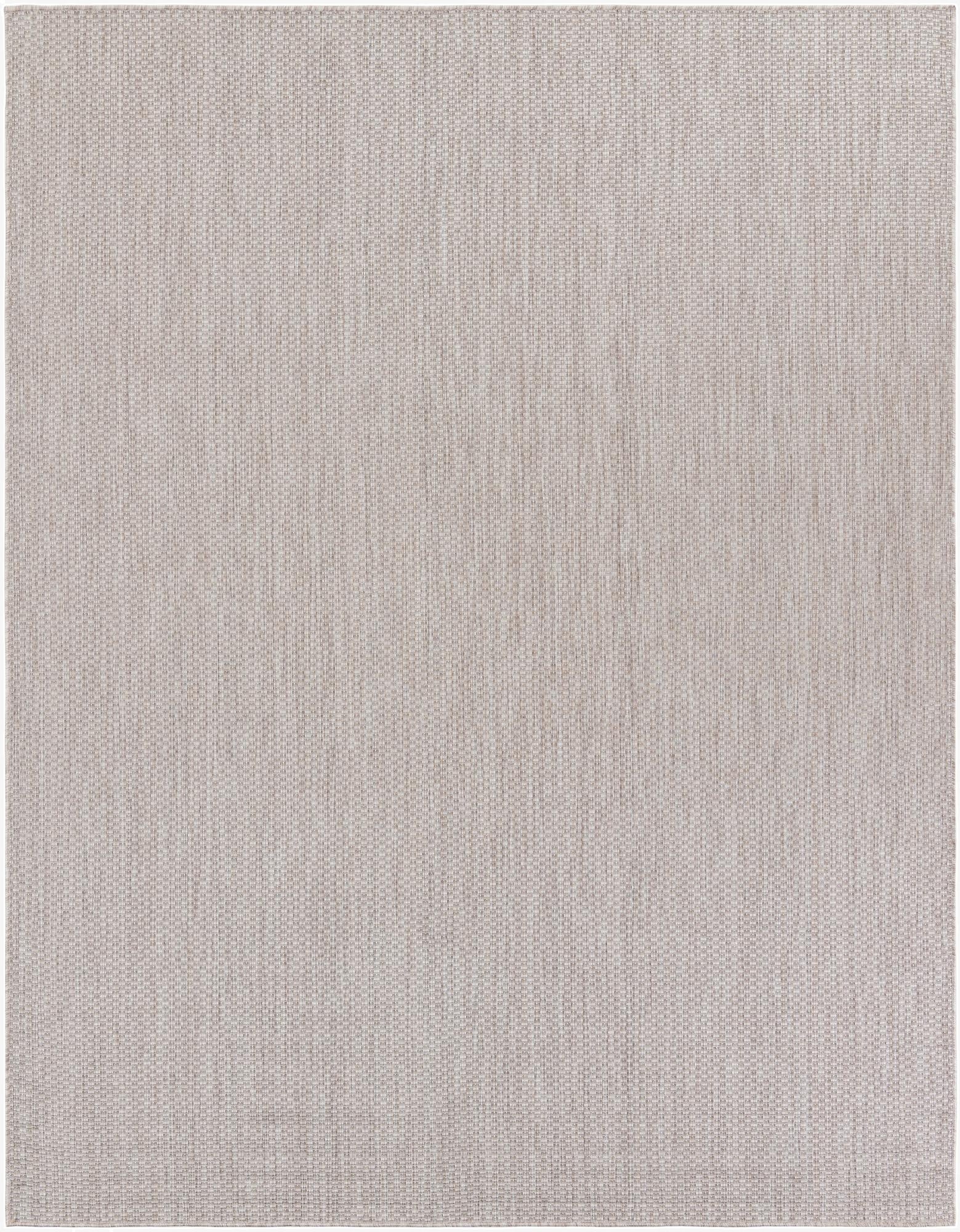 7' 10 x 10'  Washable Solid Indoor / Outdoor Rug