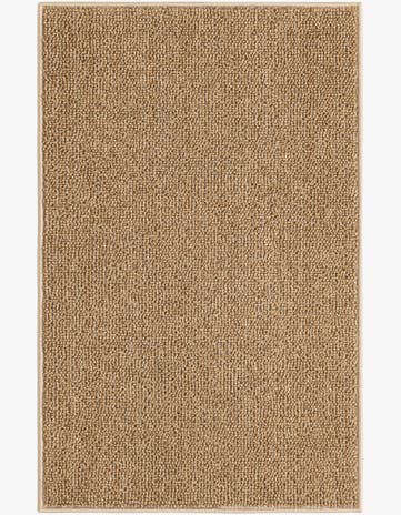 2' x 3' 1 Easy-Clean Solid Indoor / Outdoor Rug