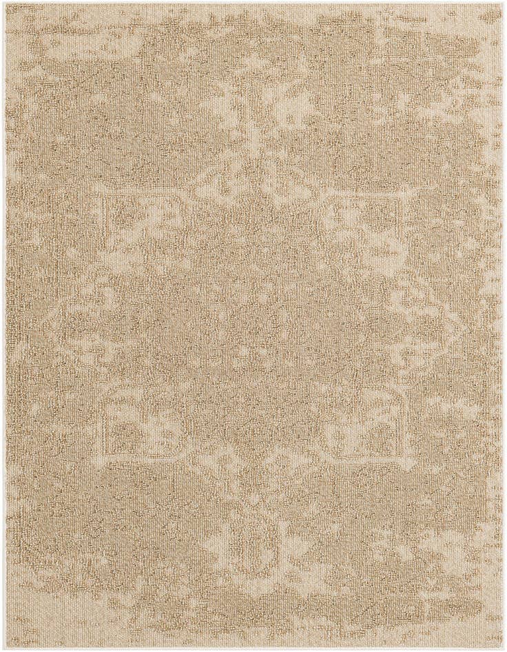Detail image of 5' 3 x 8' Easy-Clean Traditional Indoor / Outdoor Rug