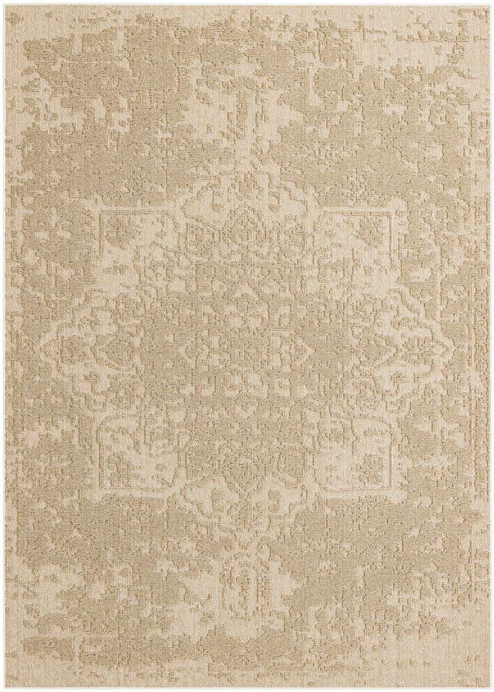 7' 10 x 10' Easy-Clean Traditional Indoor / Outdoor Rug