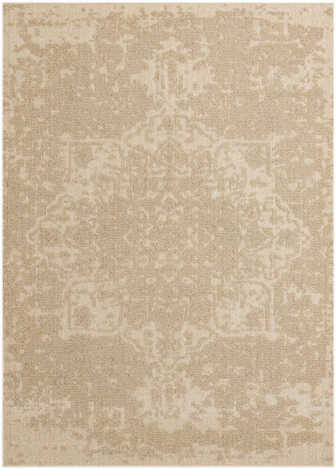 Detail image of 9' x 12' Easy-Clean Traditional Indoor / Outdoor Rug