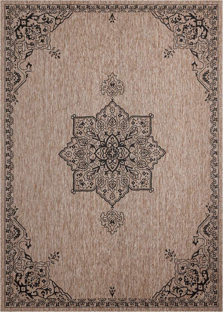10' x 14' Easy-Clean Traditional Indoor / Outdoor Rug