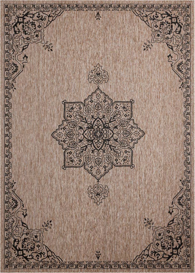 Detail image of 10' x 14' Easy-Clean Traditional Indoor / Outdoor Rug