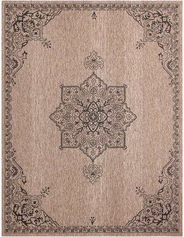10' x 13' Easy-Clean Traditional Indoor / Outdoor Rug