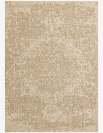 9' x 12' Easy-Clean Traditional Indoor / Outdoor Rug