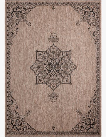 10' x 14' Easy-Clean Traditional Indoor / Outdoor Rug
