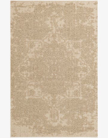 5' 3 x 8' Easy-Clean Traditional Indoor / Outdoor Rug