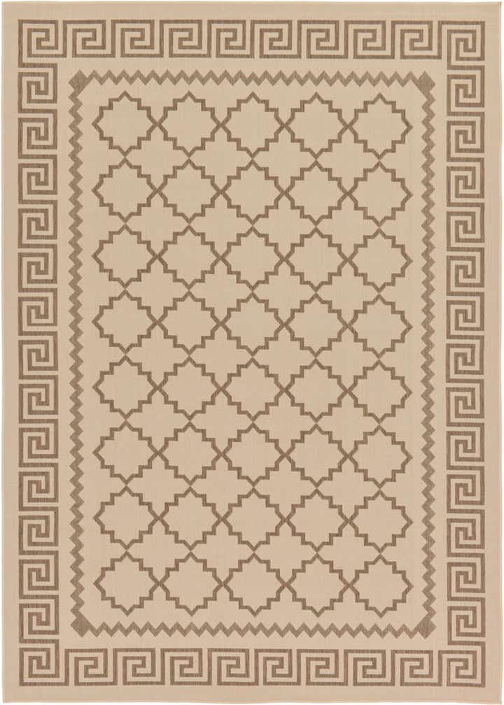 7' x 10' Easy-Clean Trellis Indoor / Outdoor Rug
