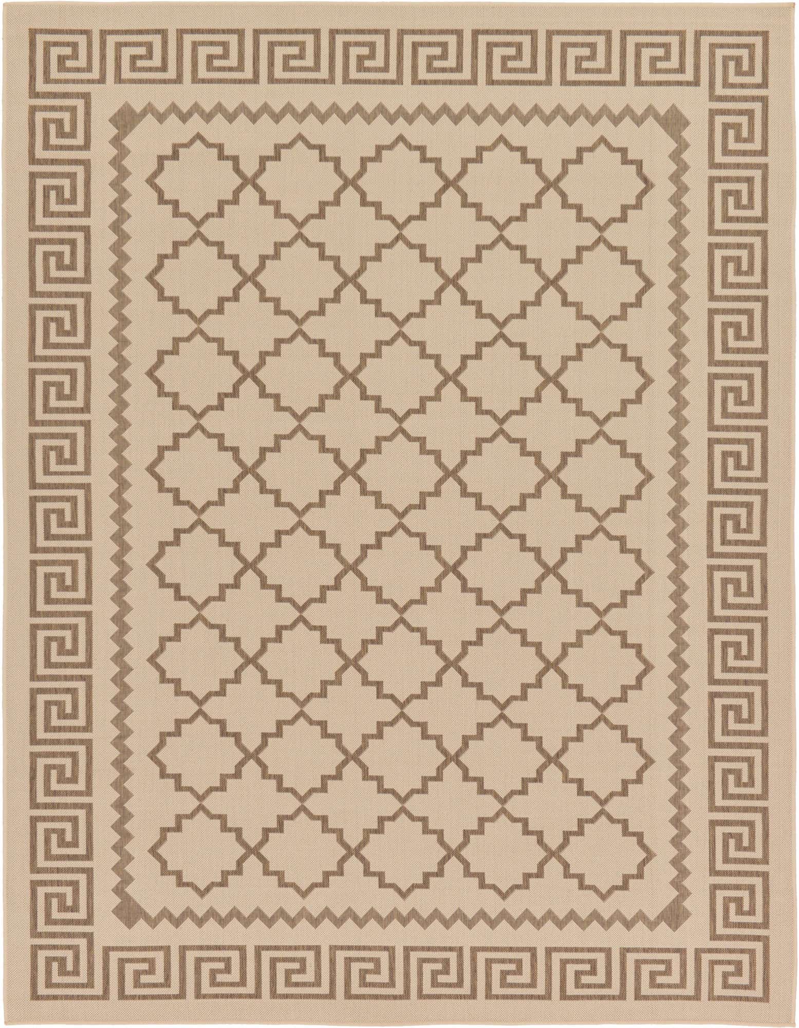 7' x 10' Easy-Clean Trellis Indoor / Outdoor Rug
