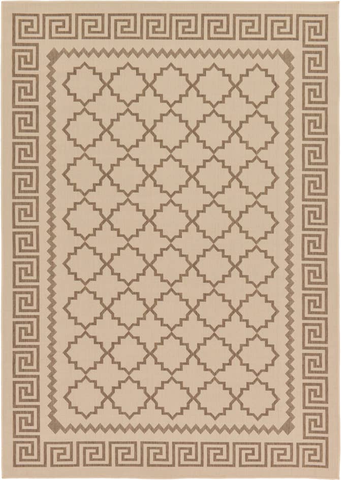 Detail image of 7' x 10' Easy-Clean Trellis Indoor / Outdoor Rug