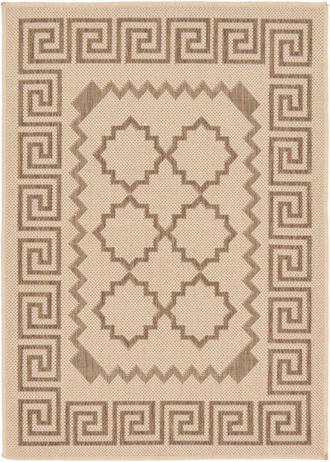 Detail image of 2' 2 x 3' Easy-Clean Trellis Indoor / Outdoor Rug