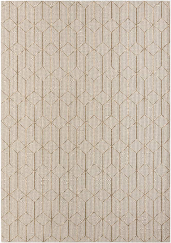 Detail image of 10' x 14' 1 Easy-Clean Trellis Indoor / Outdoor Rug