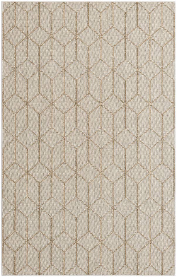 Detail image of 5' 3 x 8' Easy-Clean Trellis Indoor / Outdoor Rug