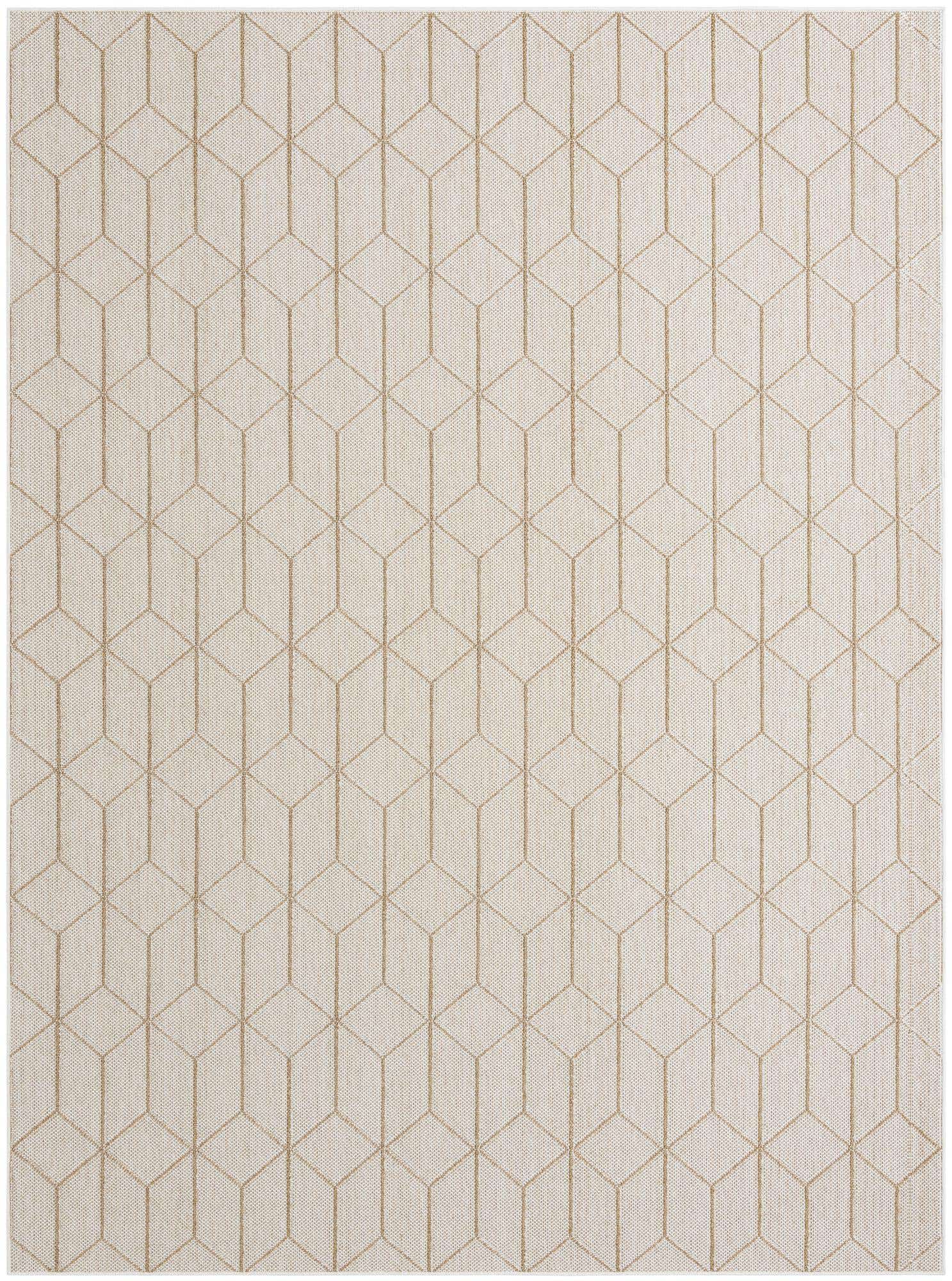 9' x 12' Easy-Clean Trellis Indoor / Outdoor Rug