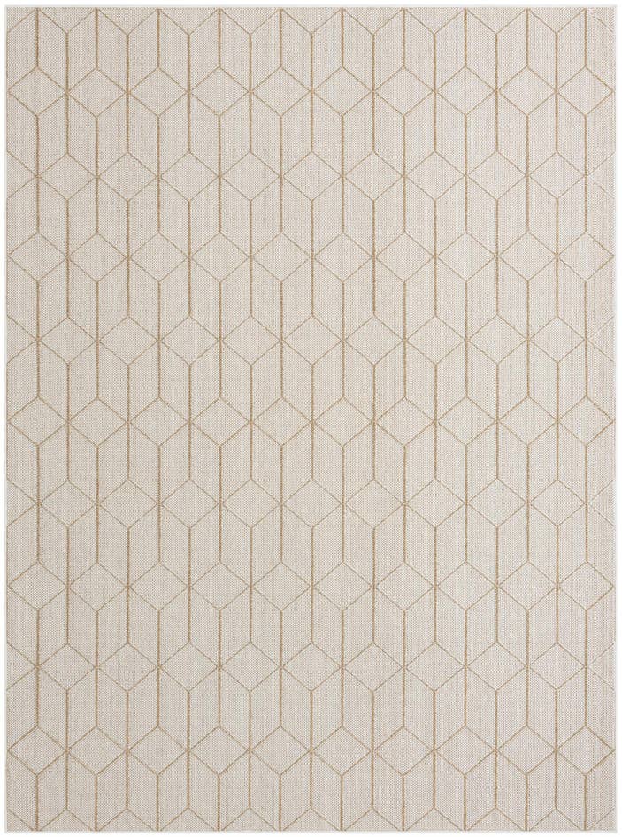 Detail image of 9' x 12' Easy-Clean Trellis Indoor / Outdoor Rug